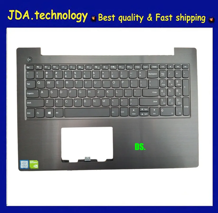 96% новый для Lenovo IDEAPAD V330 15 15IKB 15ISK 15AST V130 Упор рук США клавиатура верхняя