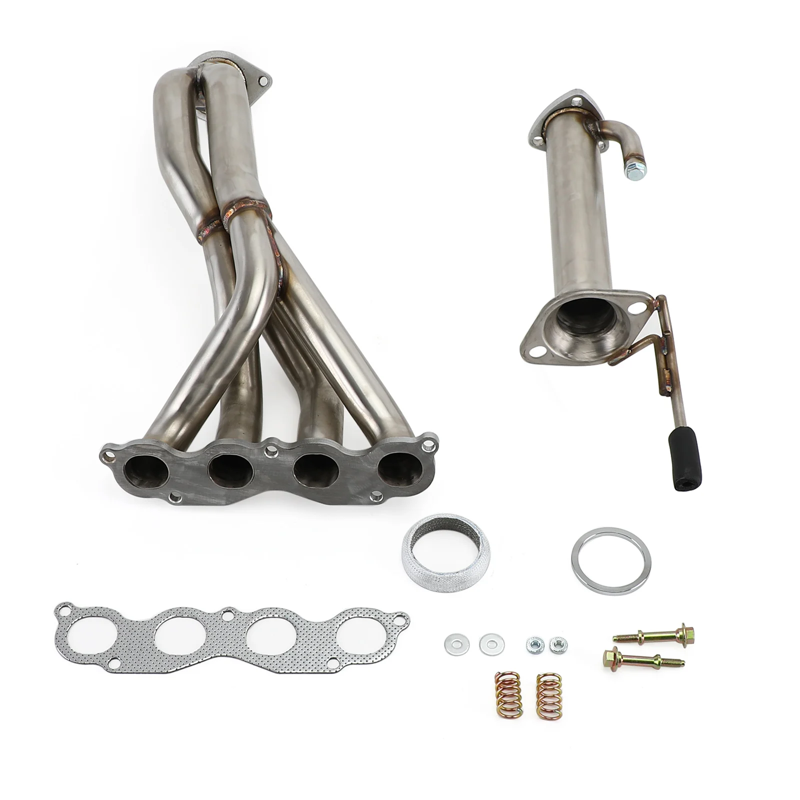 

Areyourshop Exhaust Header Fit For Honda Civic Si 2006 2007 2008 2009 2010 2011 2.0L FA5 FG2 2.0L K20Z3 Race Header Tri-Y