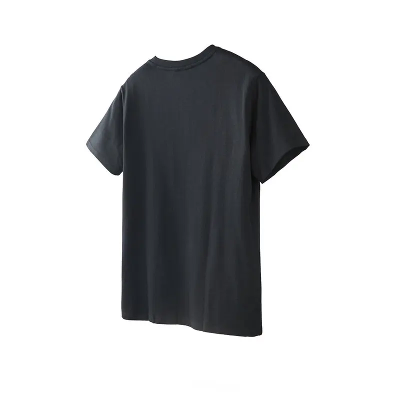 VIISHOW уличная одежда черного цвета с рисунком Для мужчин футболка бренд