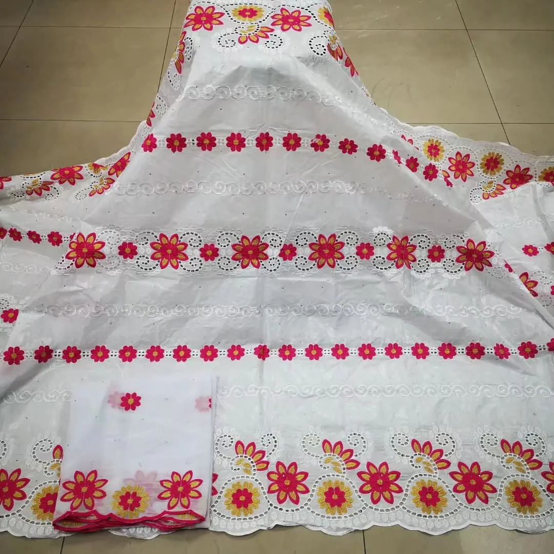 Модная раковина богатые ткани хлопчатобумажная вышивка сухие кружева