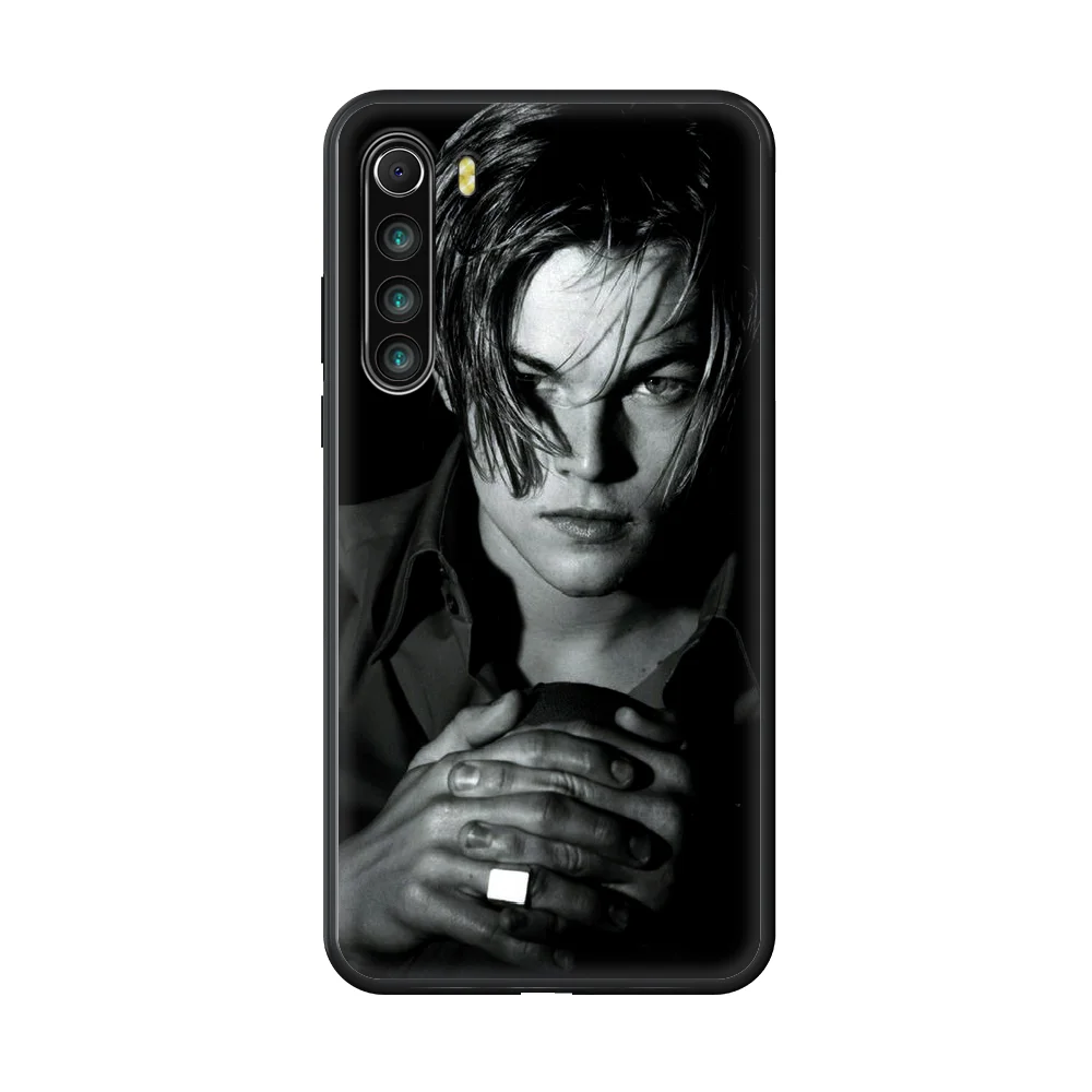 

Leonardo DiCaprio Celebrity film Phone case For Xiaomi Redmi Note 8T 8 9 7 7A 8 8A 4 5 9S Pro black waterproof art bumper 3D