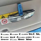 Автомобильный солнцезащитный козырек, коробка для очков, зажим для солнцезащитных очков для Mercedes-Benz A B C E R V S Class CLA CLS SLC CITAN SPRINTER, автомобильные аксессуары