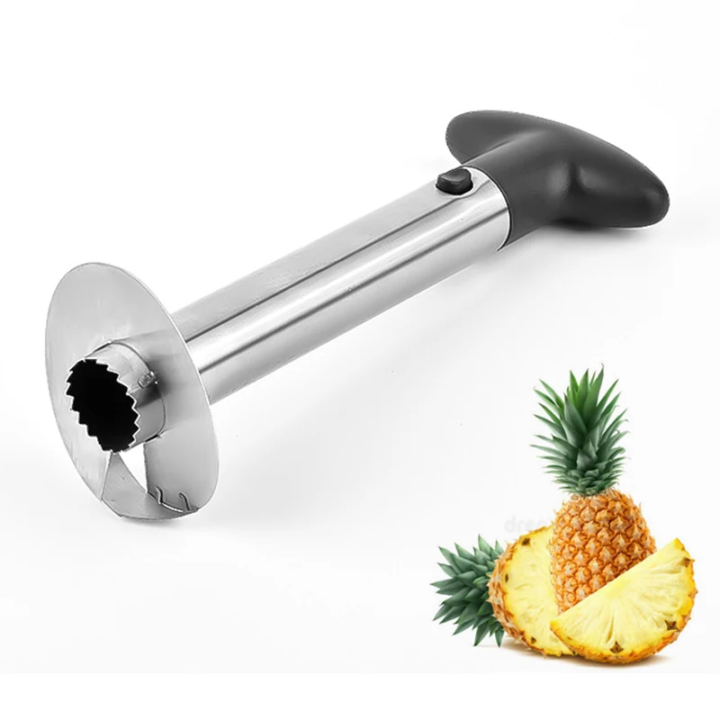 

Stainless Steel Pineapple Corer Peeler Ananas Peeler Cutter Easy Fruit Parer Cutting Tool Silcer Kitchen Restaurant Accessories