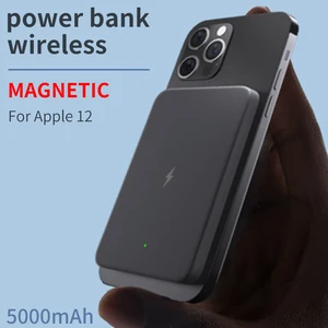 15w magnetic wireless power bank fast charging for magafing iphone 12 pro max portable mobile cell external battery powerbank free global shipping