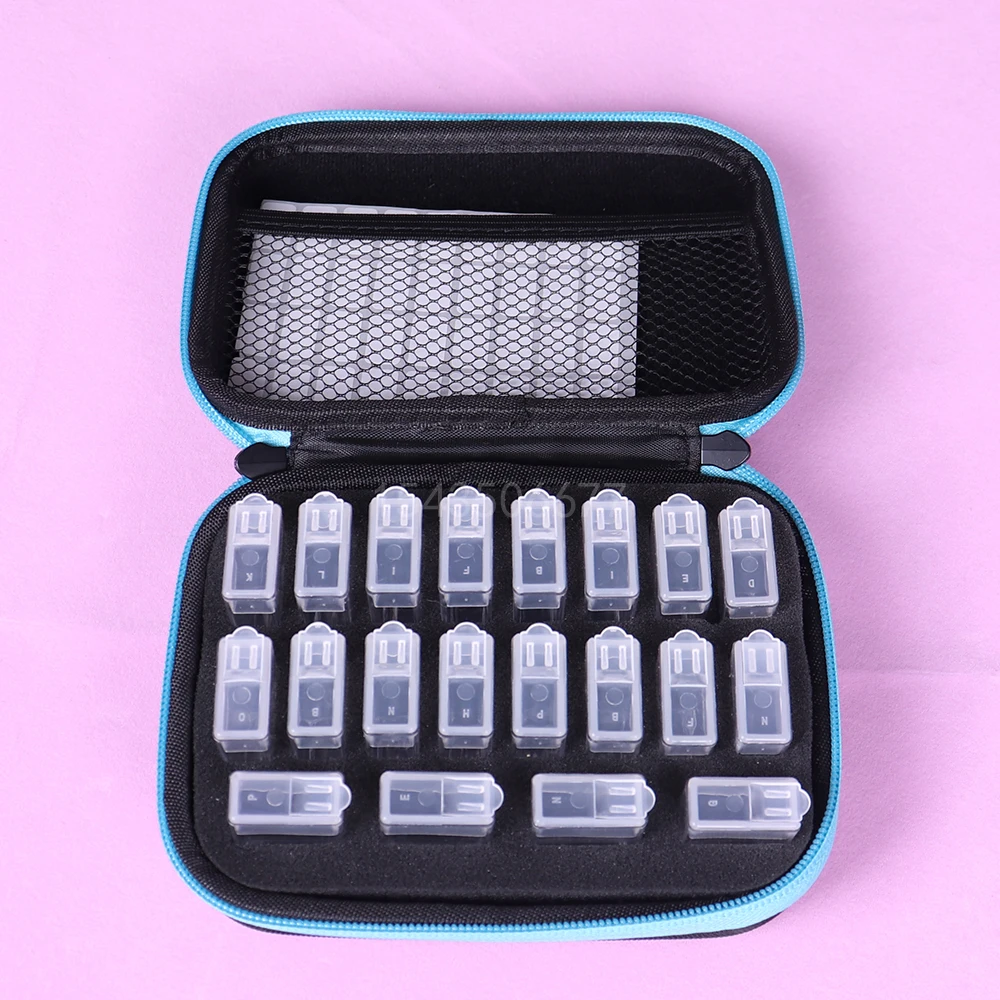 

Новый Контейнер для инструментов для алмазной мозаики на 20/40/60/80/100 бутылок