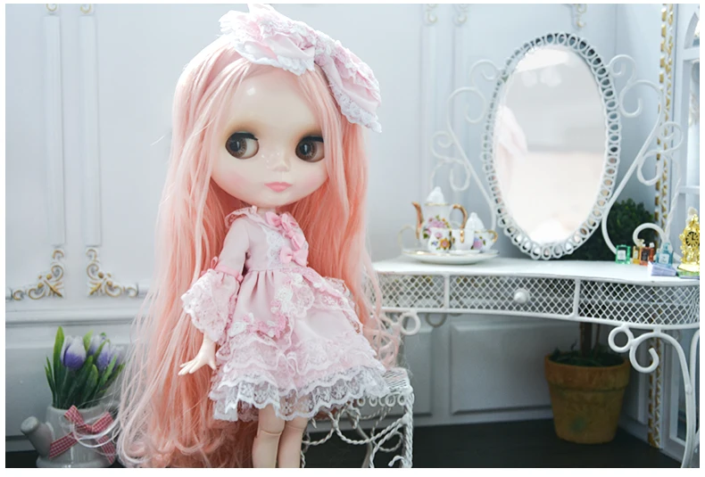 Шарнирная кукла Blyth, Neo Blyth кукла Обнаженная Заказная блестящая кукла может изменить макияж и платье DIY, 1/6 шарнирная кукла