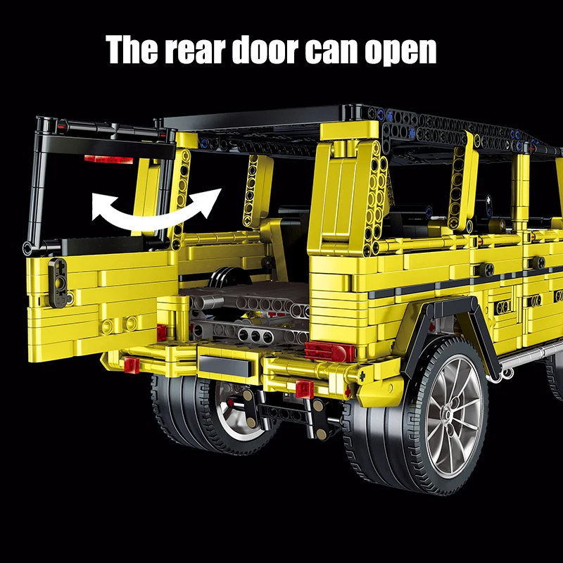 

2470pcs City Creator MOC SUV Off-Road Car Model Building Blocks 1:10 Racing Vehicle Bricks Toys for Children Boys Gifts