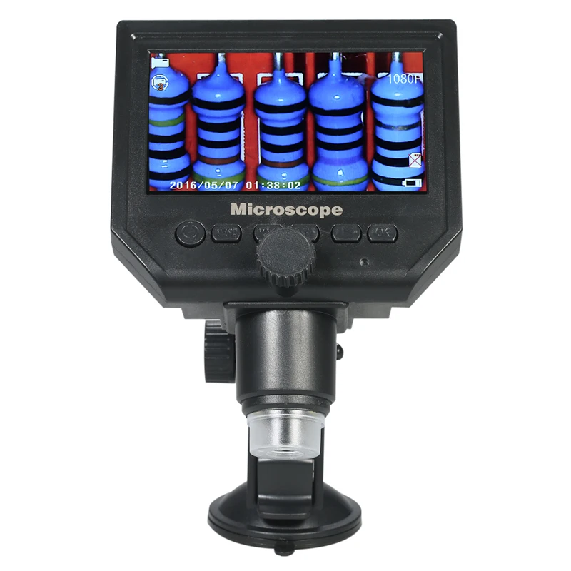 4 3 дюймов HD ЖК дисплей микроскоп G600 серии Цифровые микроскопы электронный