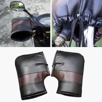 windproof snowproof motorcycle grip handlebar muff waterproof winter warmer thermal gloves for motorcycles motor handlebar glove