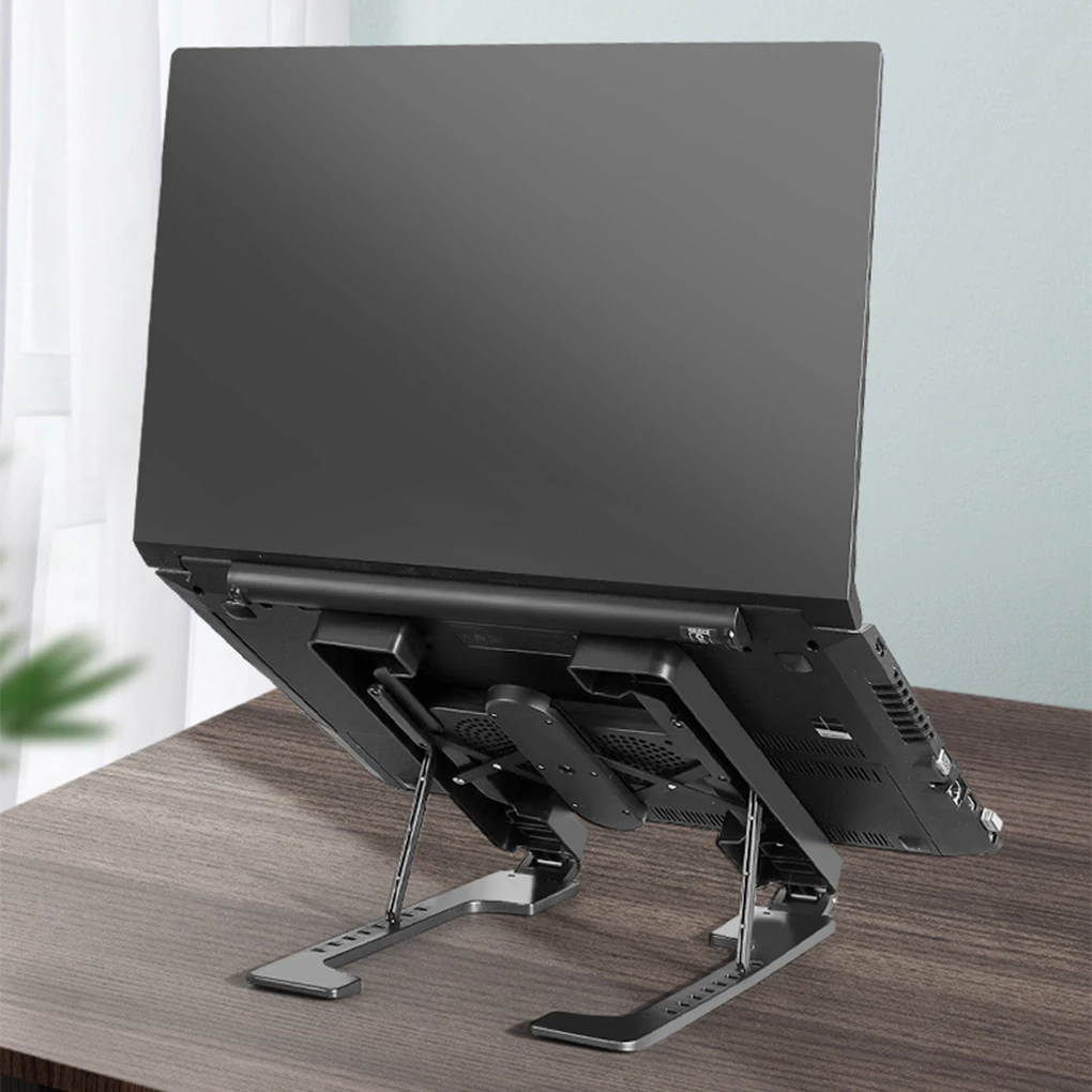 Складная подставка для ноутбука с двумя вентиляторами MacBook Air Pro DELL