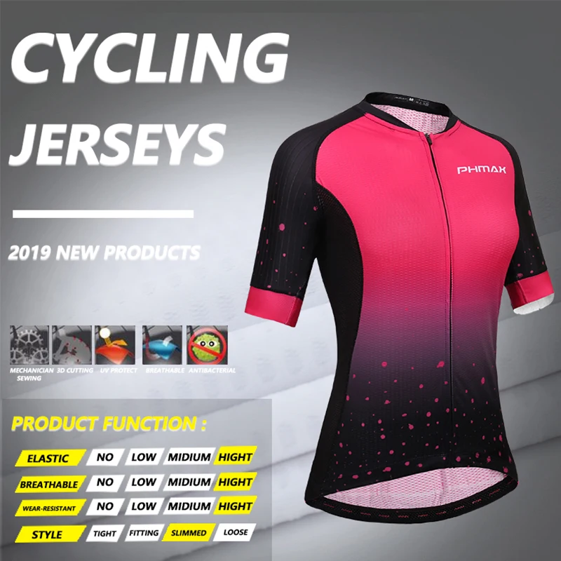 Женская велосипедная одежда PHMAX для велоспорта дышащая удобная с защитой от