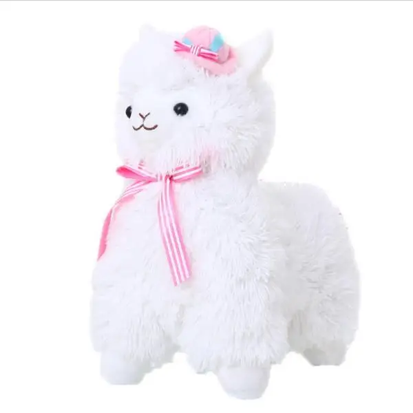 35-55 см Arpakasso Alpacasso Alpaca Topper Hat Bow Sheep мягкая плюшевая подушка кукла игрушка