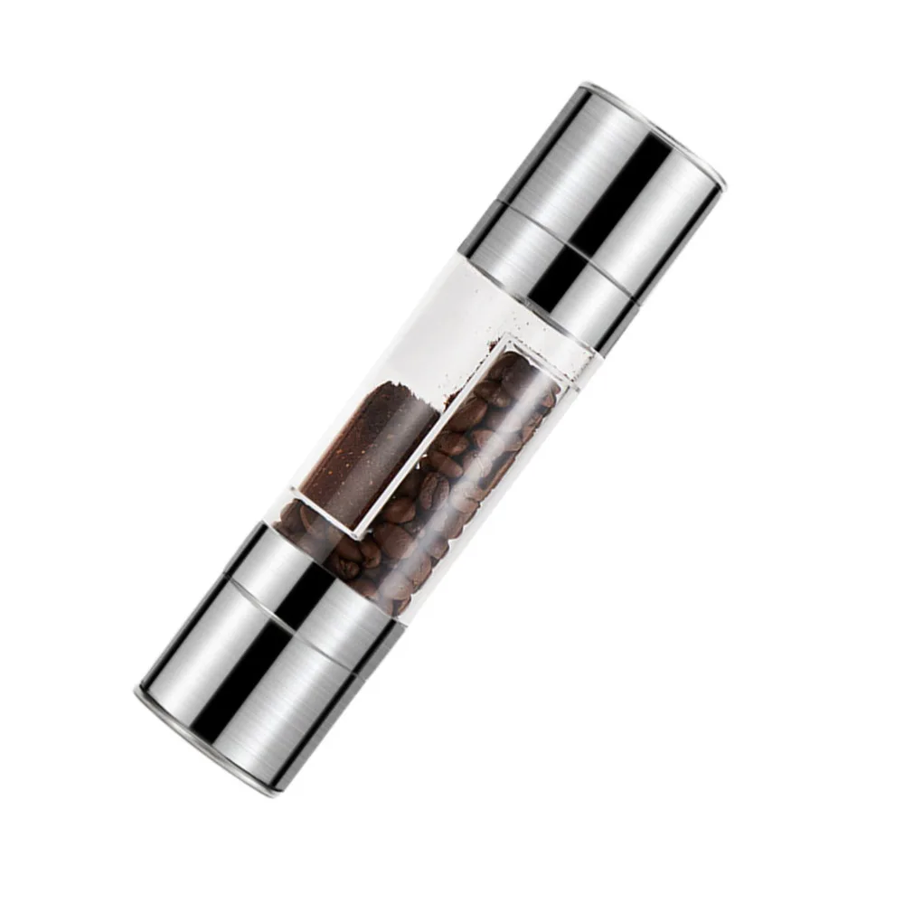 

Stainless Steel Ceramic Pepper Grinder Portable Handheld Double Head Grinder Manual Pepper Mill for Cumin Sesame Pepper