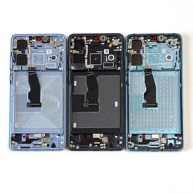 Axisinternational для 6," huawei P30 ELE-L29 ELE-L09 OLED ЖК-экран рамка+ сенсорная панель дигитайзер