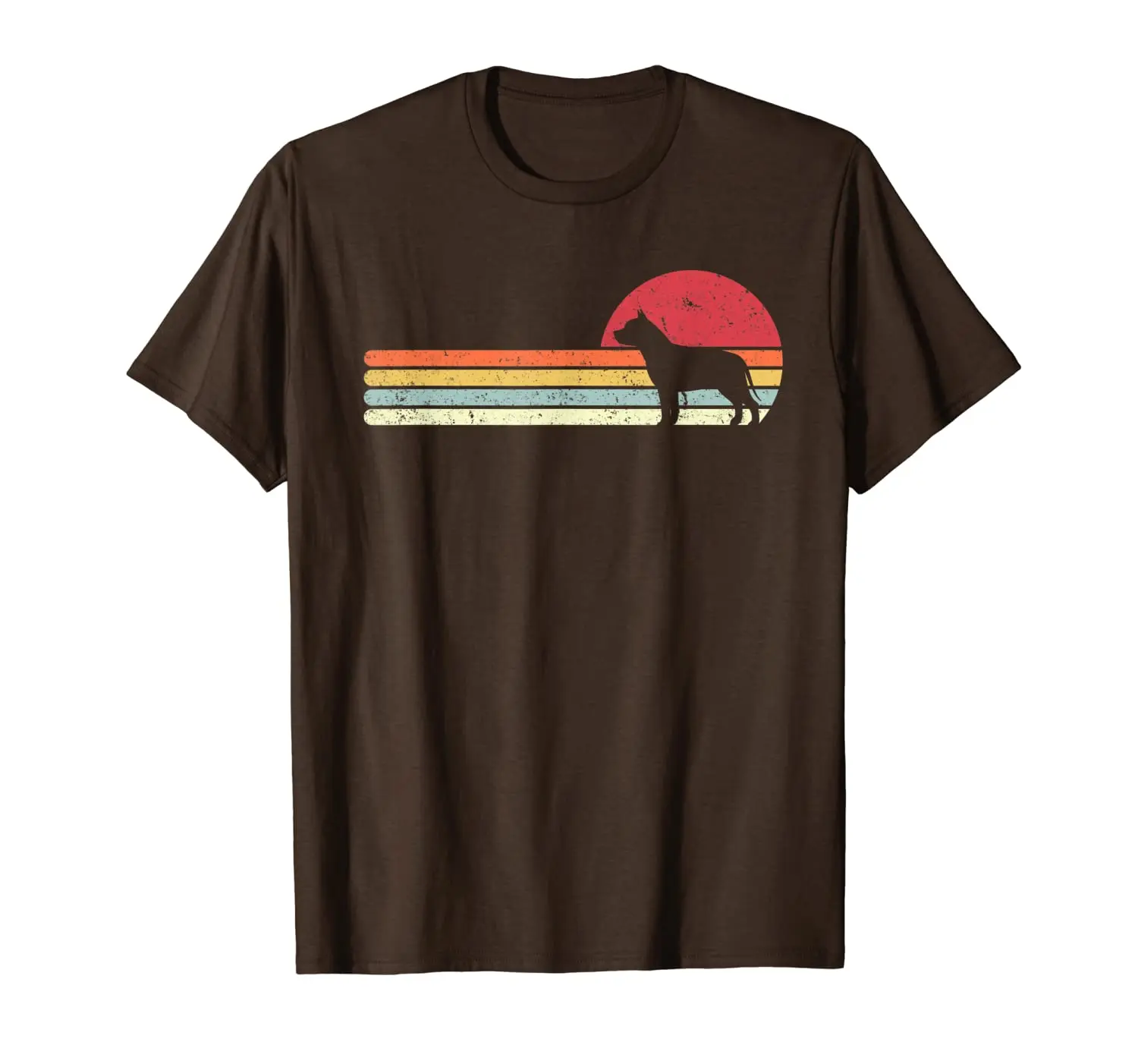 

Pit Bull Shirt. Retro Style T-Shirt