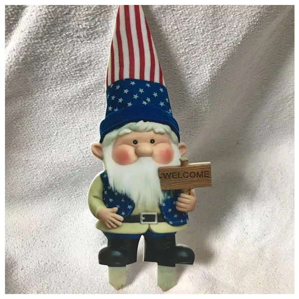 

Santa Claus Acrylic Signs for Welcoming Home Garden Innovative Ornaments REME889