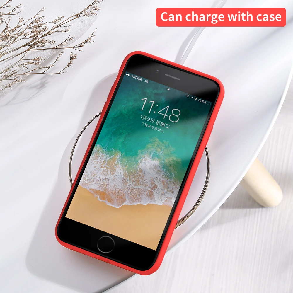 Чехол для телефона SmartDevil iPhone SE 2020 однотонный чехол силиконовые пары милые
