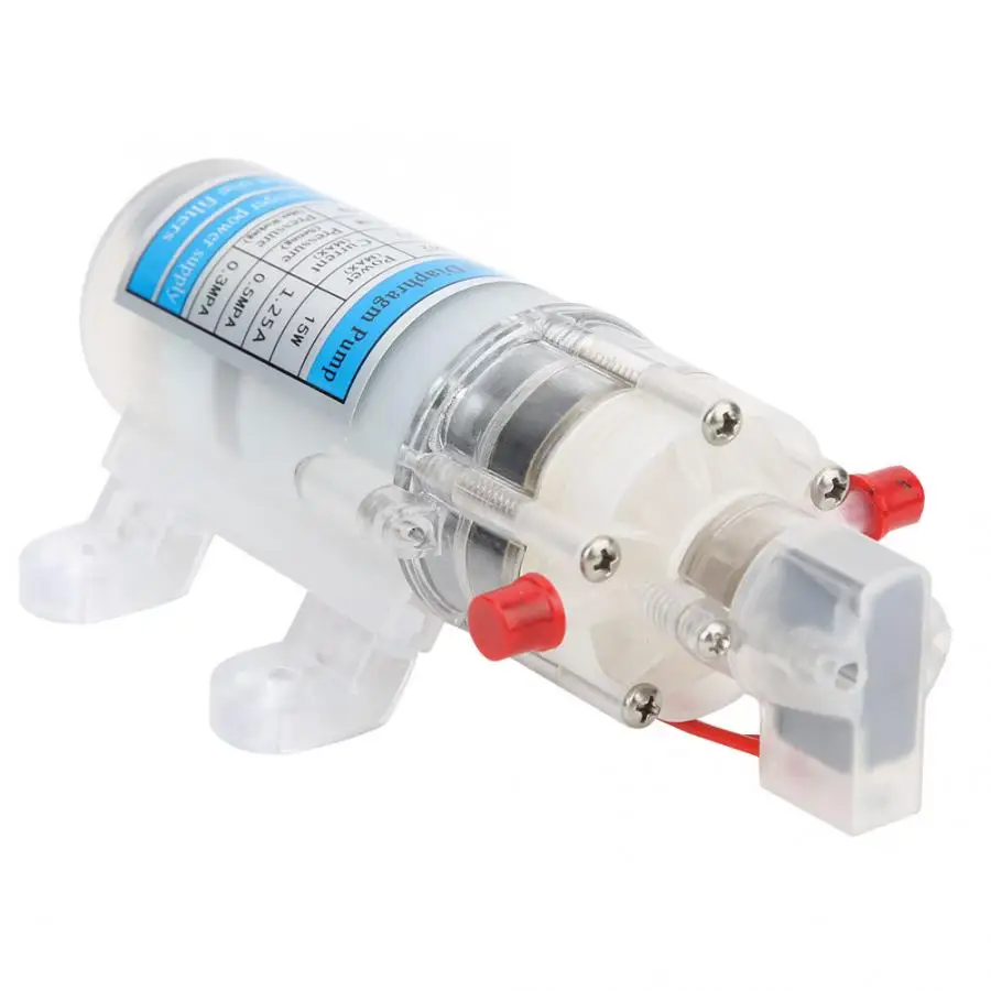 Водяной насос DC 12 В 15 Вт бесшумные погружные насосы пищевого класса