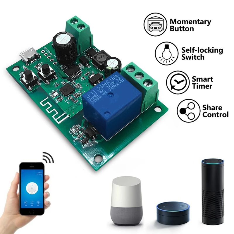 Ewelink WiFi беспроводной умный переключатель релейный модуль инчинг реле для умного