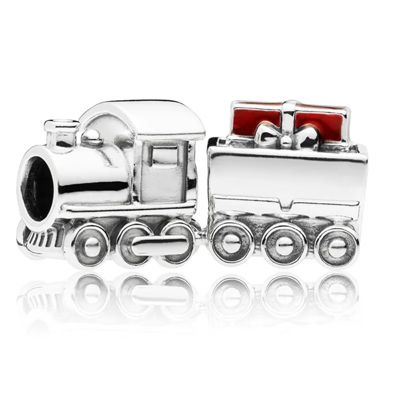 CodeMonkey Настоящее 925 Strerling серебряная подвеска с Санта-Клаусом подходит для оригинального браслета CodeMonkey Бусины DIY Ювелирные изделия для женщин - Цвет: CMC579