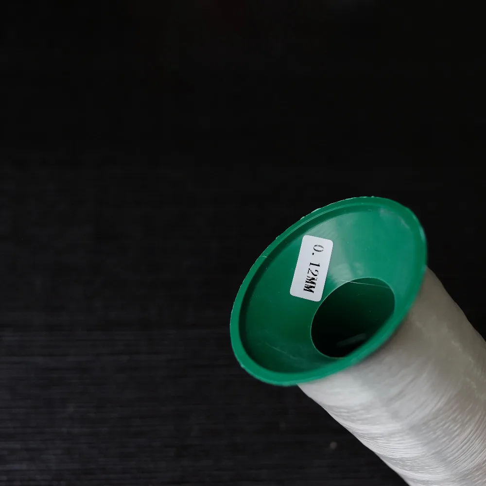 Прозрачная нейлоновая мононить прозрачная и невидимая нить легкая белая черная