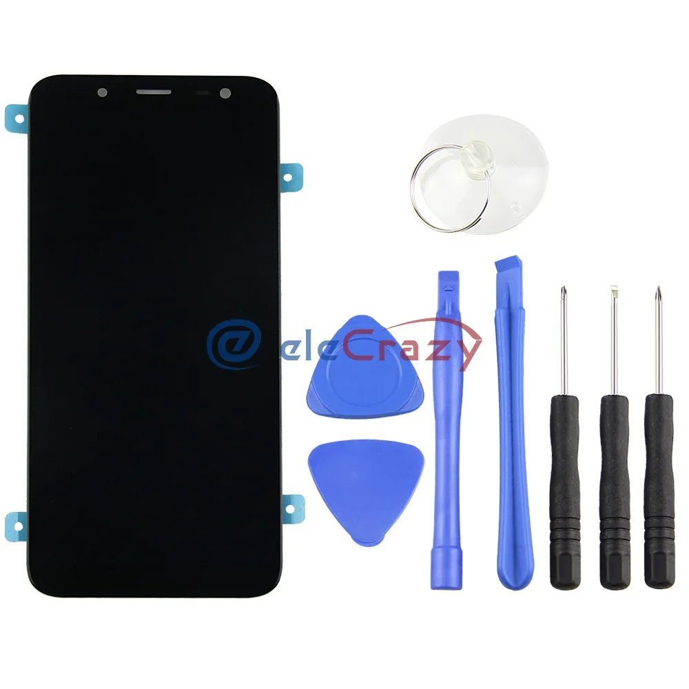 100% протестированный Super AMOLED Samsung Galaxy J6 2018 J600 LCD J600F J600Y J600G дисплей с сенсорным