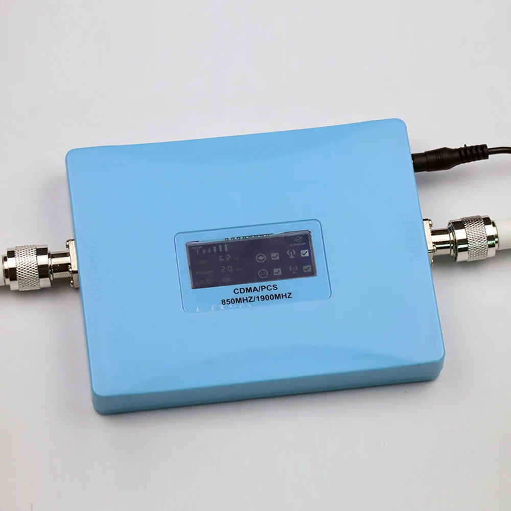 Фото Усилитель сигнала сотового телефона ZQTMAX gsm 850 1900 2g 3g 4g ретранслятор umts lte внутренний усилитель CDMA PCS ретранслятор мобильного сигнала №3