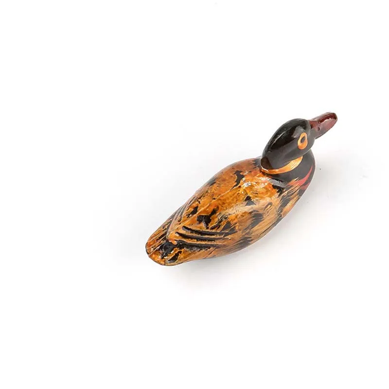 

Small Leaf Duck Fish Nanmu Chopstick Holder Chopsticks Rack Art Craft Dinner Tableware Kitchen Accessories