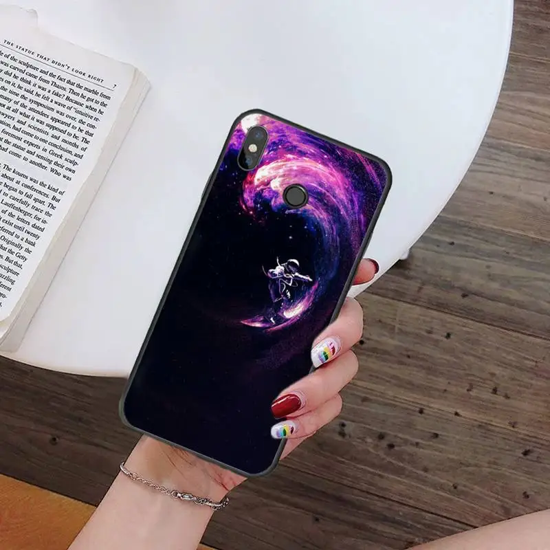 

moskado Astronaut Star Phone Case For Xiaomi Redmi note 7 8 9 t k30 max3 9 s 10 pro lite