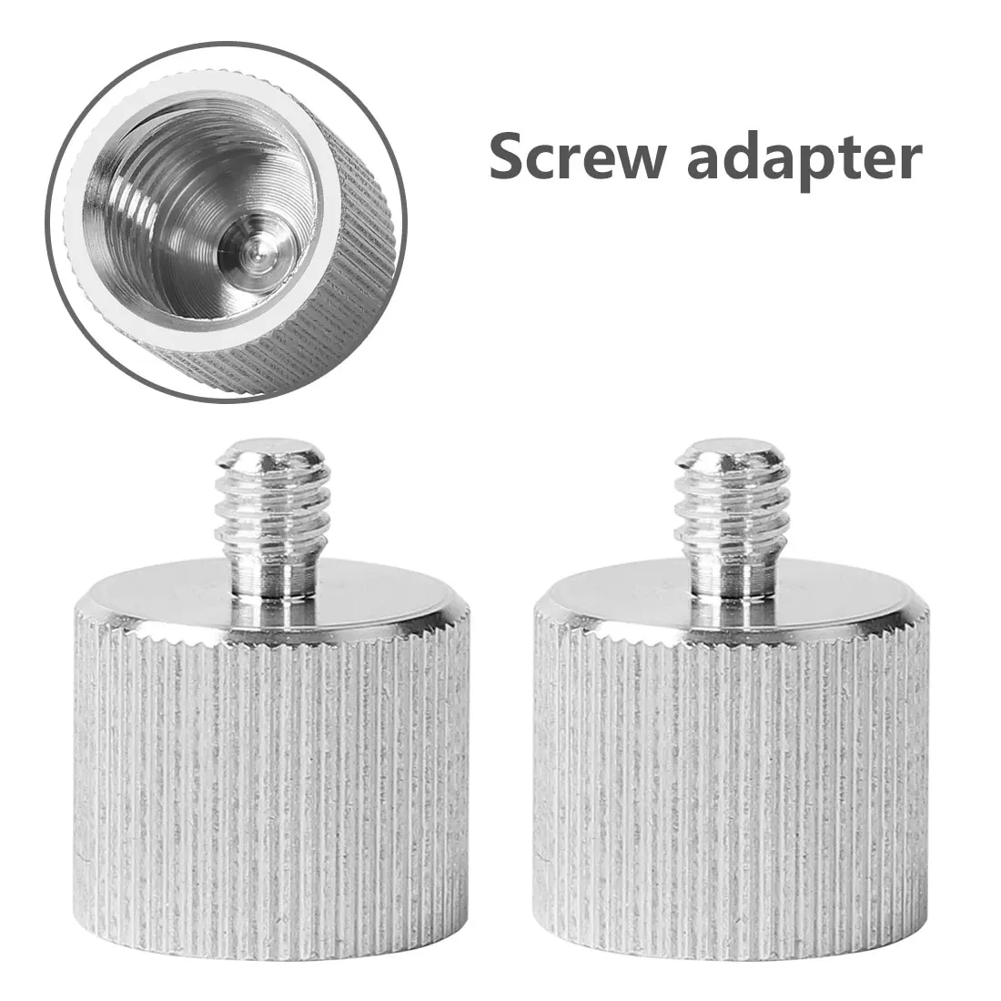 

5/8 '' to 1/4 "Adapter 1pc for 1/4 Wire Laser Level Rangefinder 5/8" Tripod Accessories
