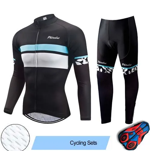 Cycling Set Phtxolue Pro одежда для велоспорта велосипедные Джерси Униформа осень для мужчин Велоспорт Джерси Набор дорожный велосипед майки костюм для езды на горном велосипеде - Цвет: Cycling Set