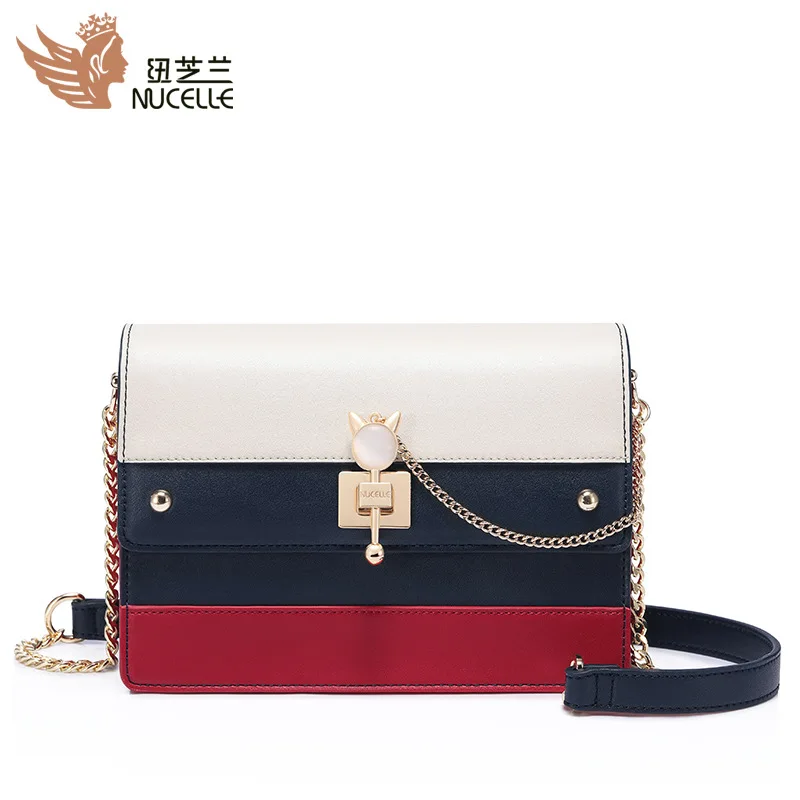 

Women Crossbody Bag Weave Flap Bags for Women 2021 Quality Leather Thick Chain Shoulder Messenger Bags Female Handbag and Purse