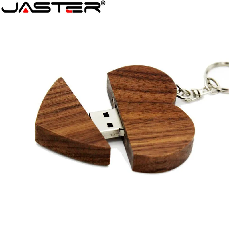 Usb флеш накопитель JASTER в виде древесины ореха 4 64 Гб|USB флэш-накопители| |