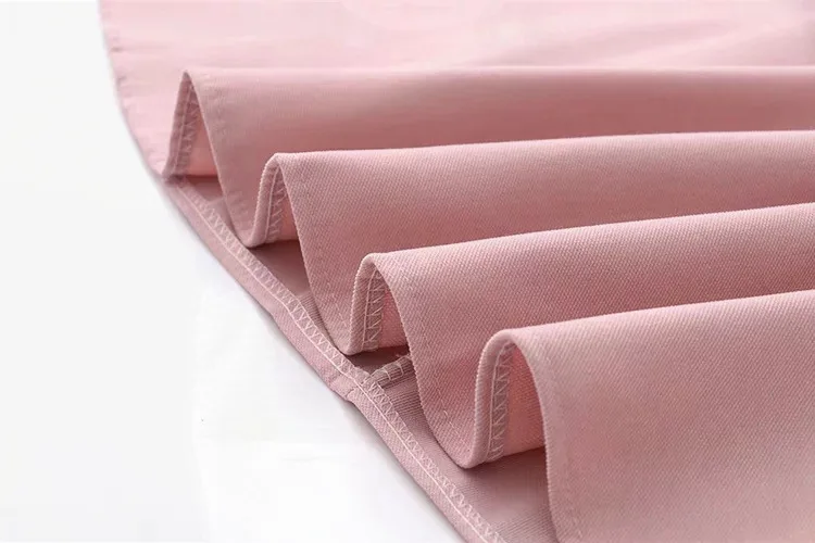 

Elegant Women Skirt High Waist Pleated Knee Length Skirt Vintage A Line Big Bow Skirts
