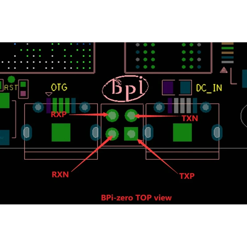 Для Banana Pi M2 Zero с открытым исходным кодом четырехъядерная одинарная плата Bpi 0 С 512