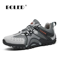spring casual shoes men breathable suede leather flats shoes anti skidding rubber sole hiking shoes men