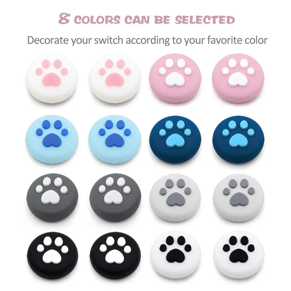 Зеленый Nintendo switch Joy Con фиксирующими проезд захваты для шапки Kawaii лист Тип
