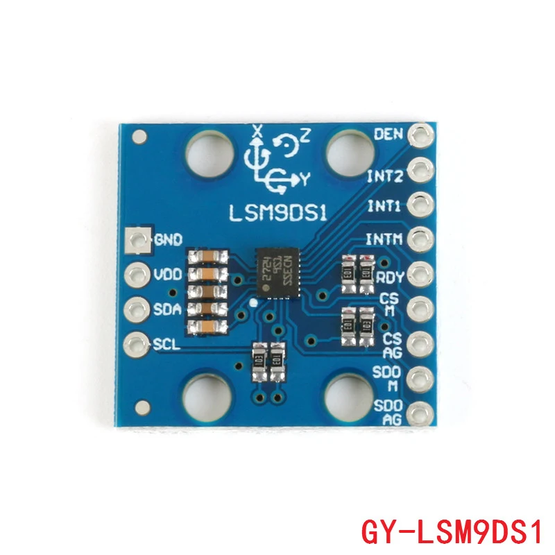 Топ Lsm9Ds1 модуль датчика 9 оси ускорение гироскопа магнитометр инерционный