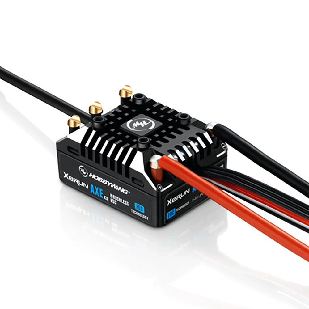 Hobbywing XeRun AXE R2 Combo Waterproof 540L Sensored Brushless ESC Motor for 1/10 RC Car Crawler Traxxas TRX4 Axial SCX10 90046 | Игрушки и