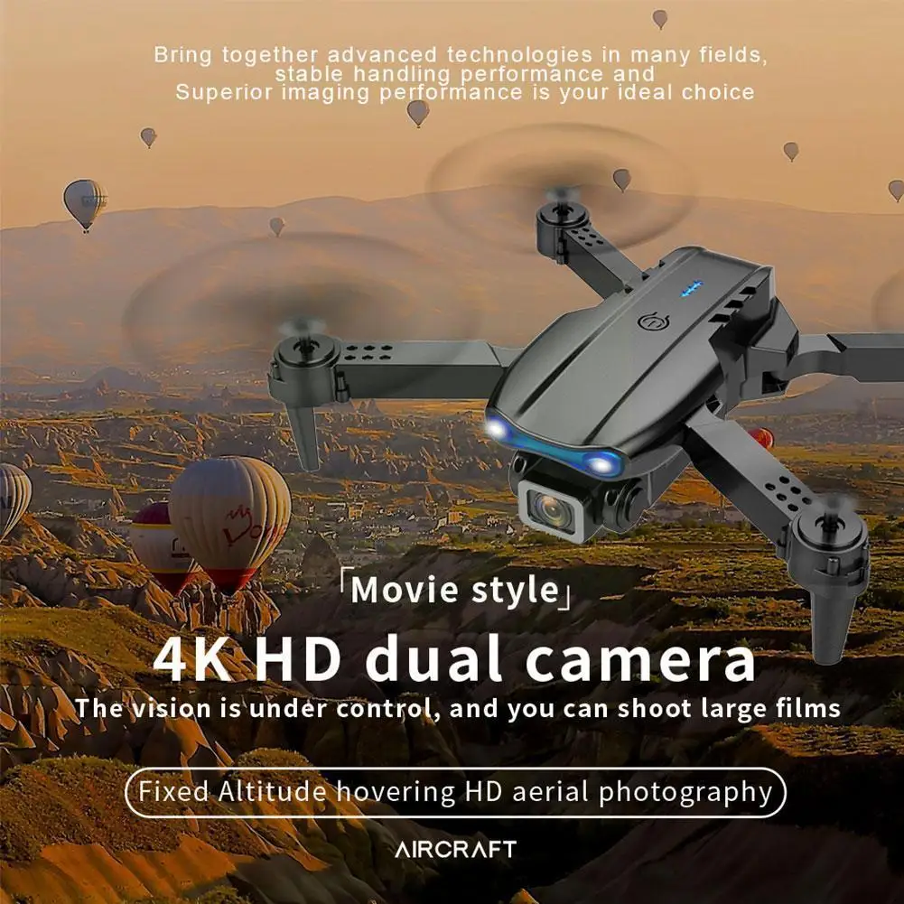

2022 New E99 Pro Drone 4K HD Single Dual Camera FPV RC Drones Quadcopter Helicopter Profesional Altitude Hold Foldable Mode Z8O7
