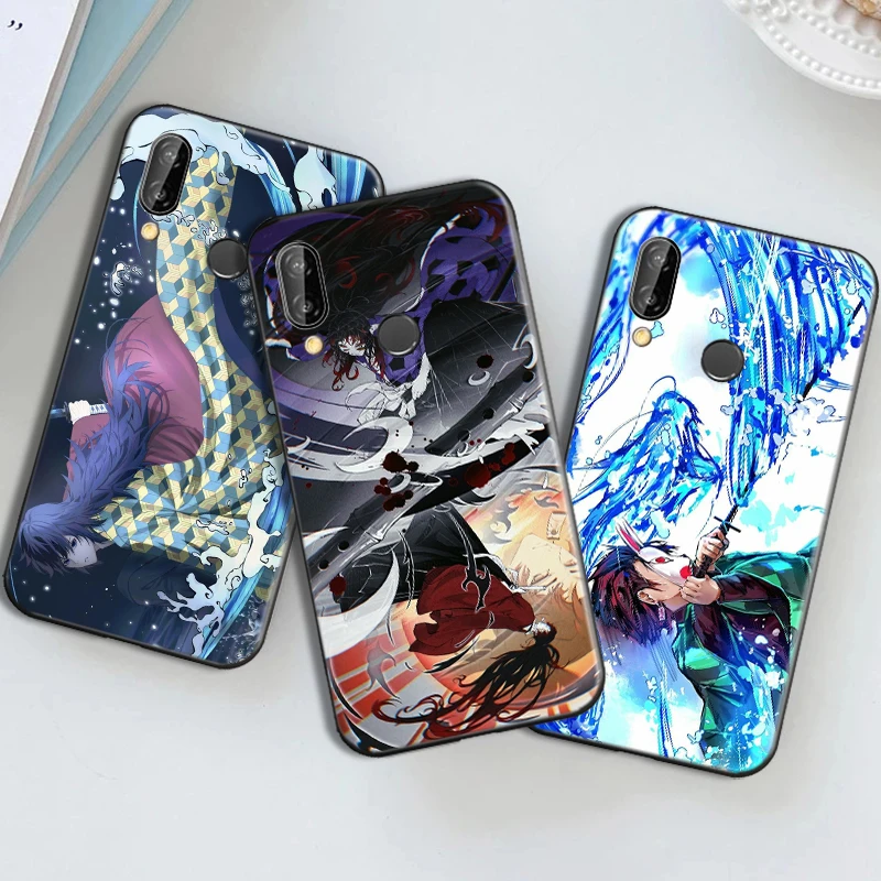 

Hot Anime Demon Slayer Phone Case For Huawei P30 Lite P30 P30 Pro P40 P40 Lite P40 Pro P40 Pro PlusKamado Nezuko Soft TPU Fundas