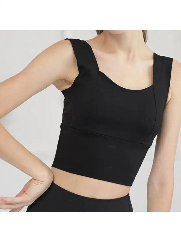 

Women Seamless Yoga Sport Bra Padded Support Workout Bralette Quick Dry Crop Top