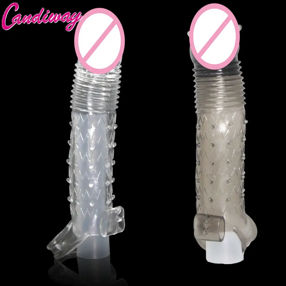 Candiway Мягкие силиконовые многоразовые расширители пунктирные смелые