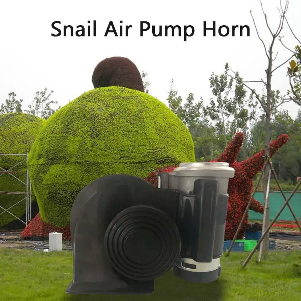 Громкий двухцветный спиральный гудок универсальный Электрический