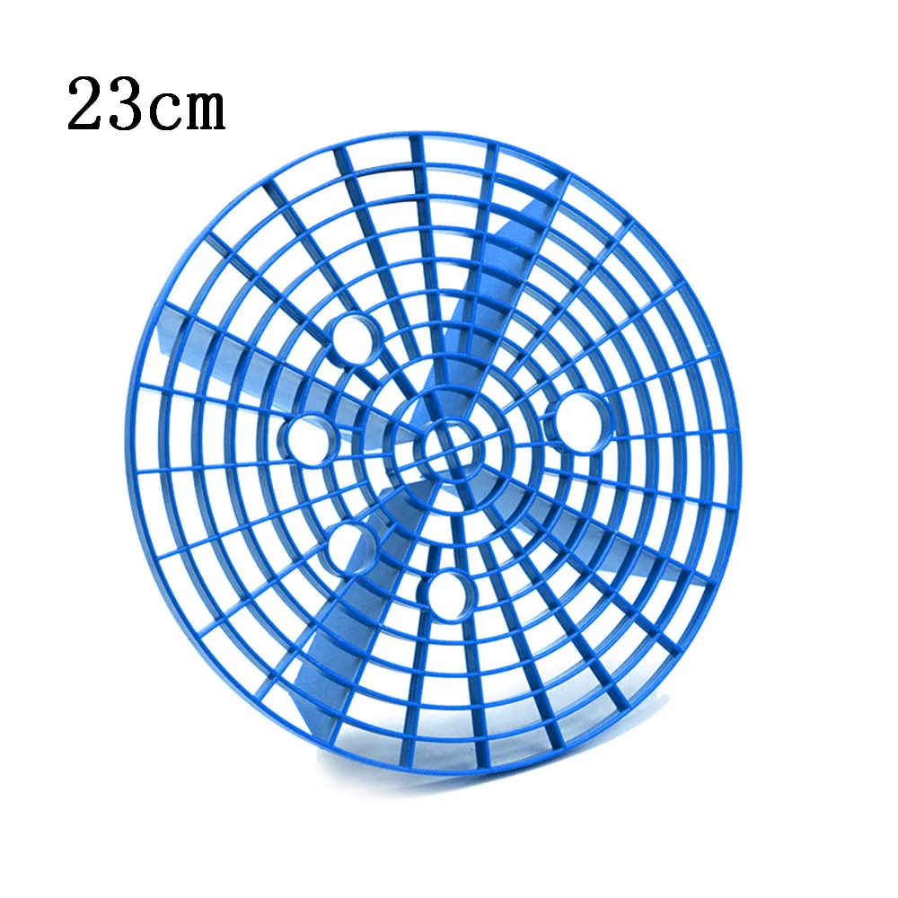 23cm blue Автомойка защита от гравия Авто Чистящая вставка инструмента мочалка ведро воды царапины фильтр грязи фильтр воды фильтрующий блок автомобильные аксессуары - Цвет: 23cm blue