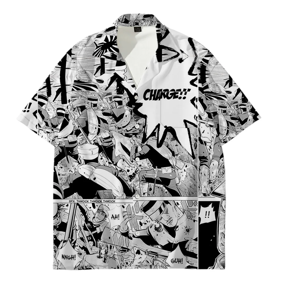 Летняя футболка для косплея с коротким рукавом и 3D-принтом | Мужская одежда