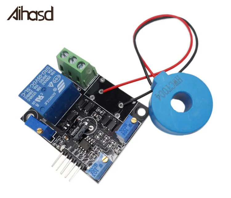 Модуль датчика тока 5 В постоянного детектор переменного/короткого замыкания Максимальный цифровой выход 50