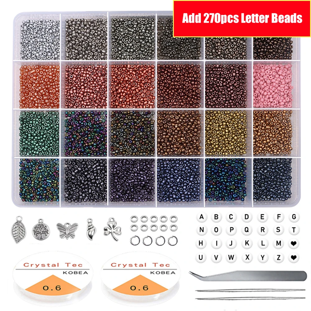 

Small Charm Glass Seed Beads Brace Glass Semi-precious Stone Seed Beads Handicraft Beads Pony Beads for DIYJewelry Making