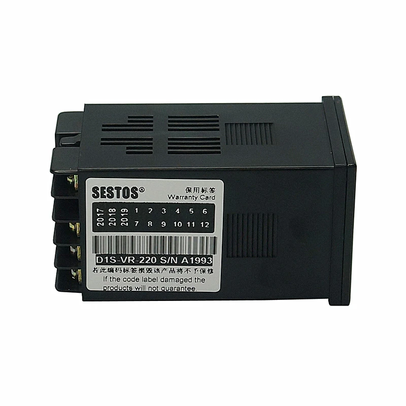 Sestos Dual Digital Pid Temperature Controller 2 Omron Relay Output Black D1S-VR-220 | Инструменты