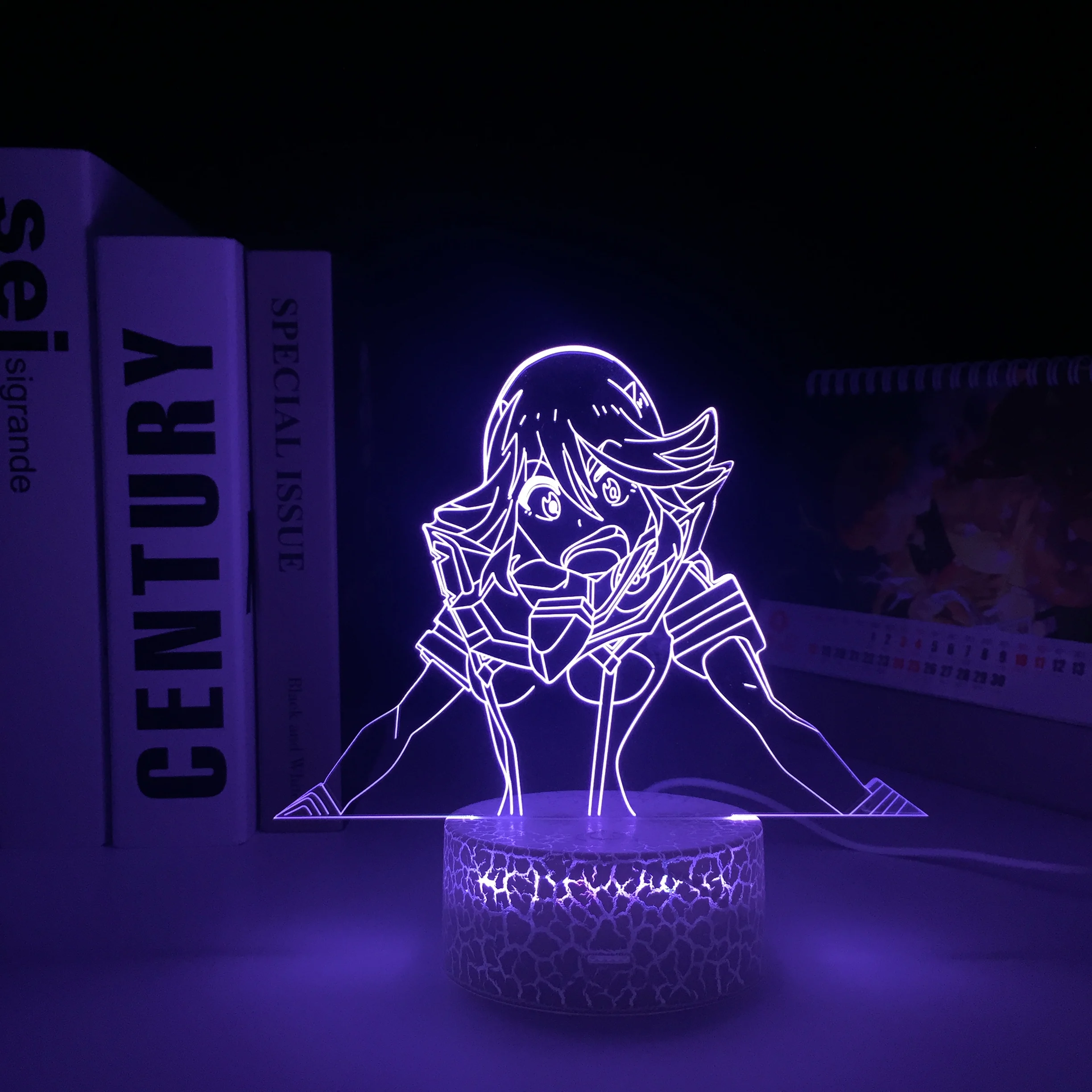 

Светодиодная аниме-лампа с пультом ДУ, 7 цветов